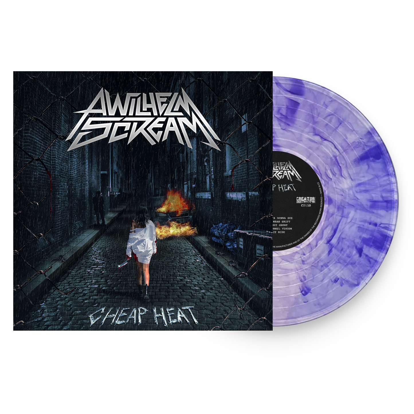 A Wilhelm Scream "Cheap Heat" LP 2nd Pressing (Amethyst)