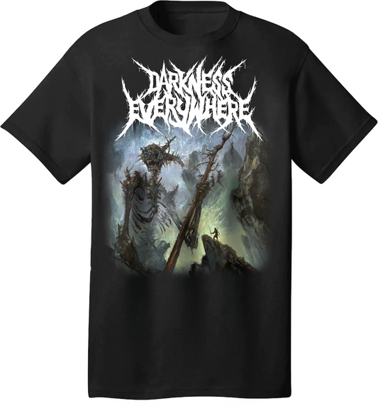 PREORDER:  Darkness Everywhere “To Conquer Eternal Damnation” T-Shirt