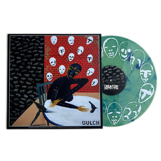 GULCH "Burning Desire To Draw Last Breath + Demolition of Human Construct" 12" (11th Pressing)