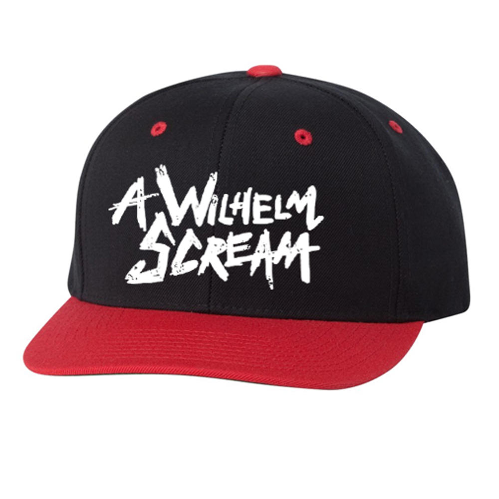 A Wilhelm Scream - Red/Black Snapback Hat