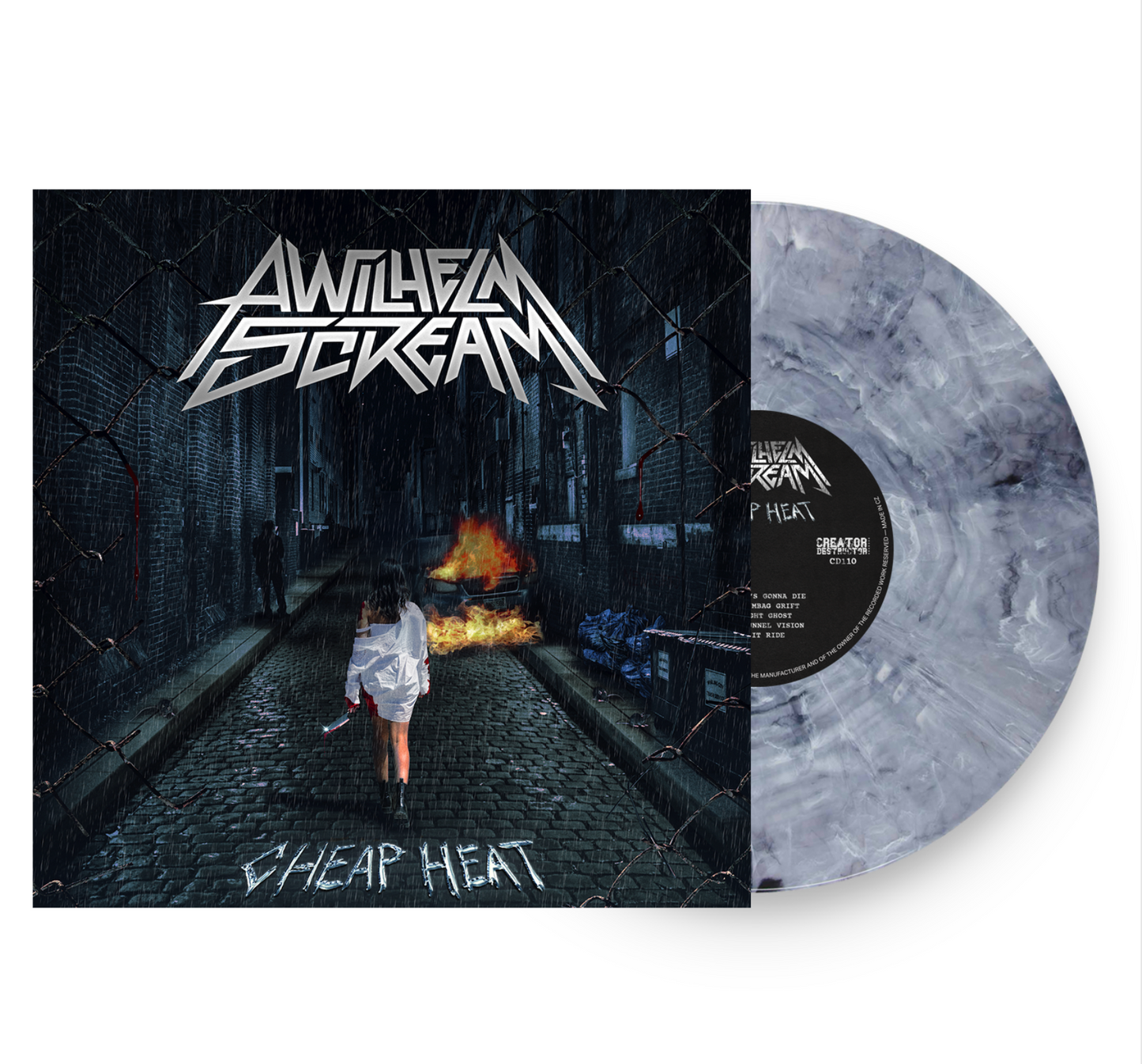 A Wilhelm Scream "Cheap Heat" LP (Bleach Variant)