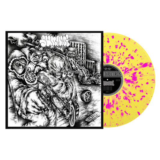 SUNAMI "SUNAMI" LP (Clear Yellow w/ Neon Pink Splatter)