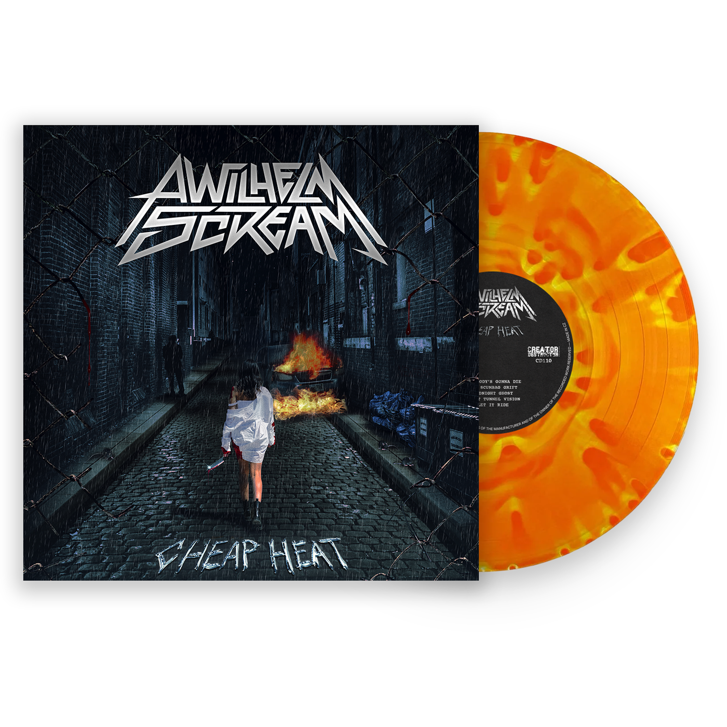A Wilhelm Scream "Cheap Heat" LP (Fire Variant)