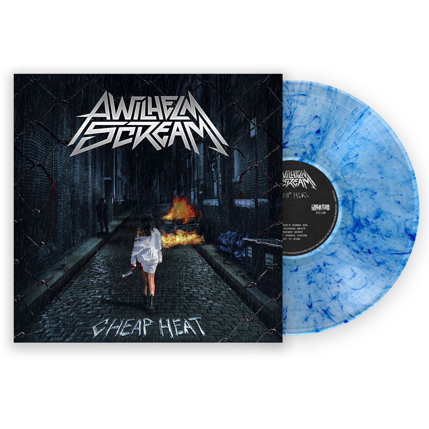 A Wilhelm Scream "Cheap Heat" LP (Rain Variant)