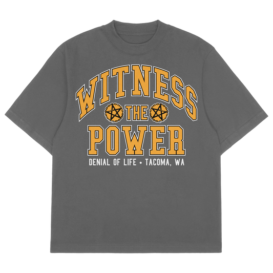 PREORDER:  Denial Of Life "Witness The Power" T-Shirt