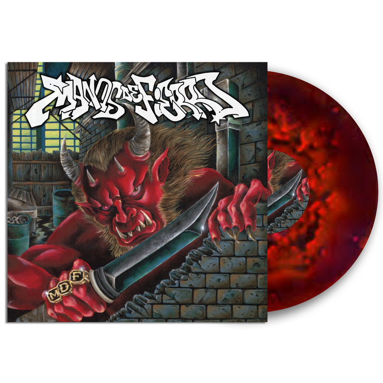 Manos De Fierro - Self-Titled LP (Red Galaxy) – creatordestructor