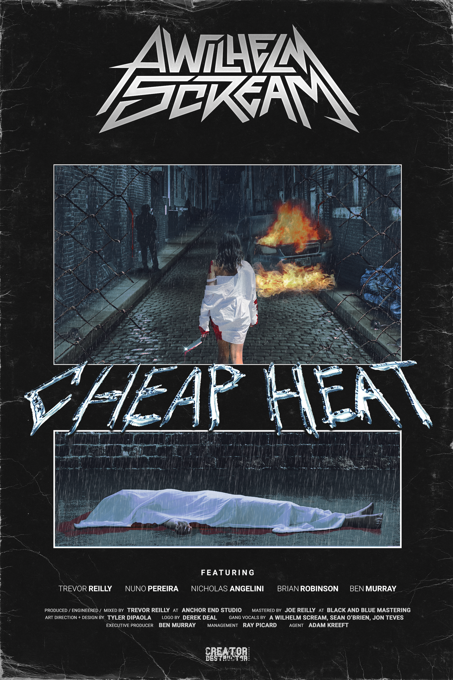 PREORDER: A Wilhelm Scream "Cheap Heat" 24" x 36" Movie Poster
