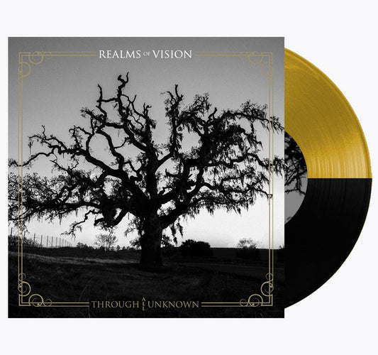 Realms of Vision "Through All Unknown" LP (Gold/Black Half-n-Half)