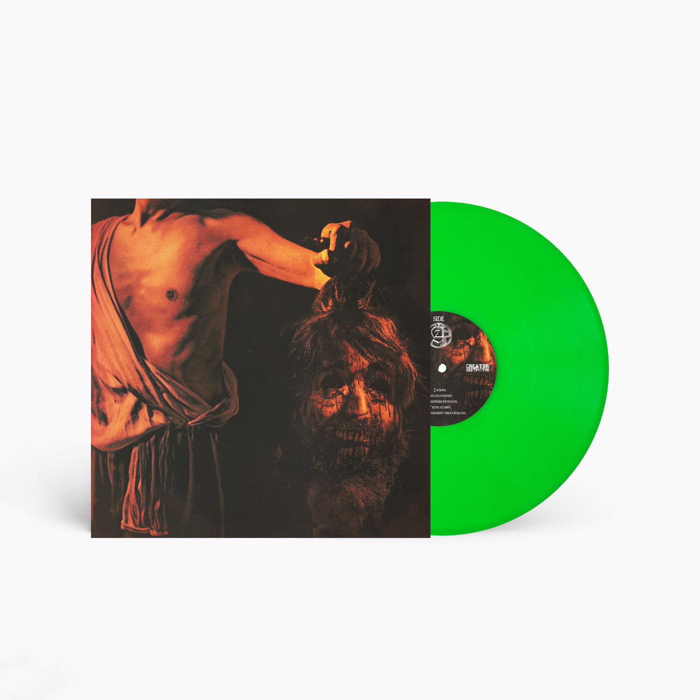 Slowbleed "The Blazing Sun, A Fiery Dawn" LP (Neon Green Vinyl)